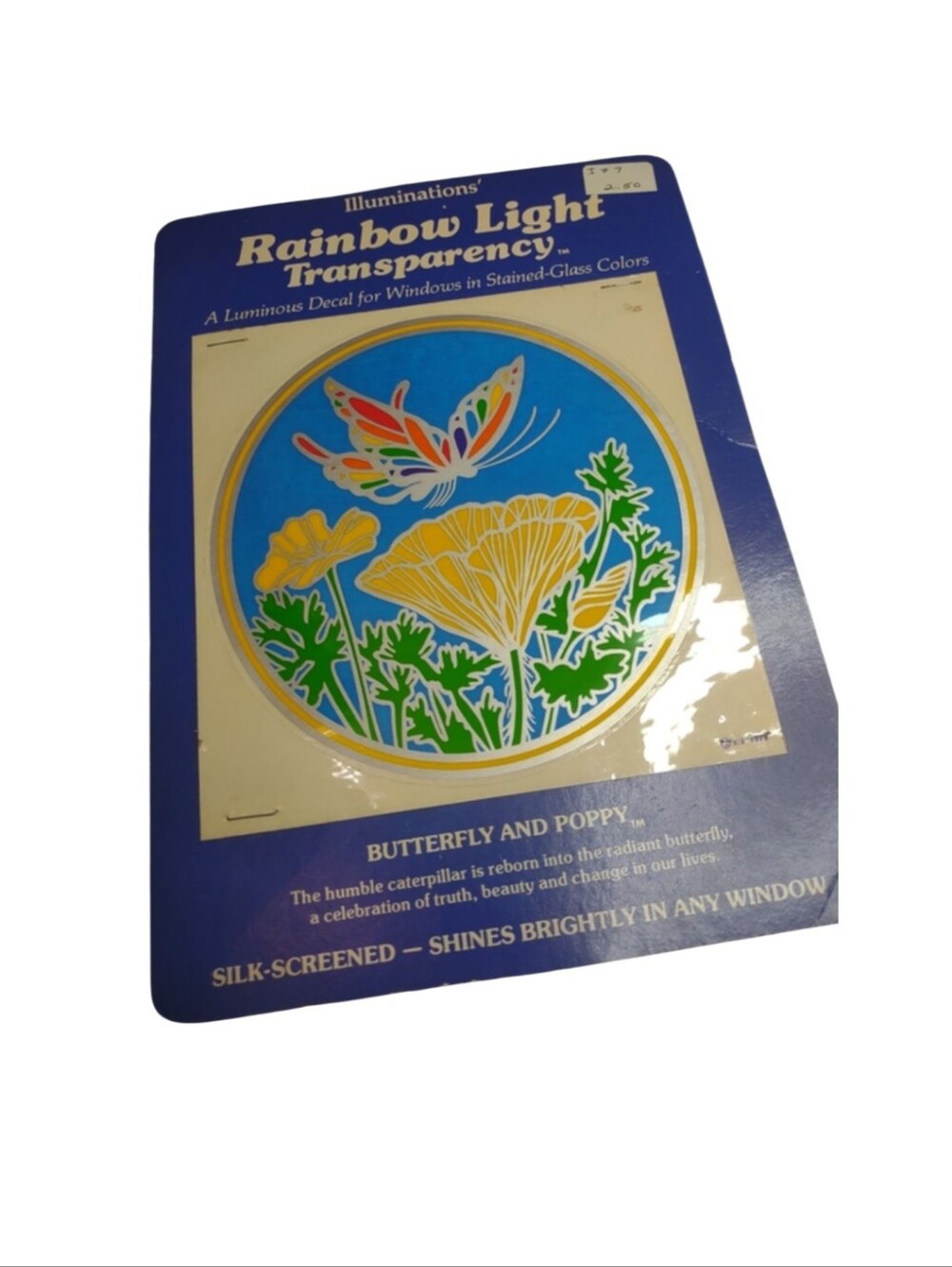 Rainbow light Transparency VINTAGE Sticker Decal
